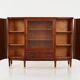 Buffet haut en noyer, design danois, années 1960, production : Danemark