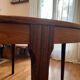 Table vintage palissandre de rio 1960