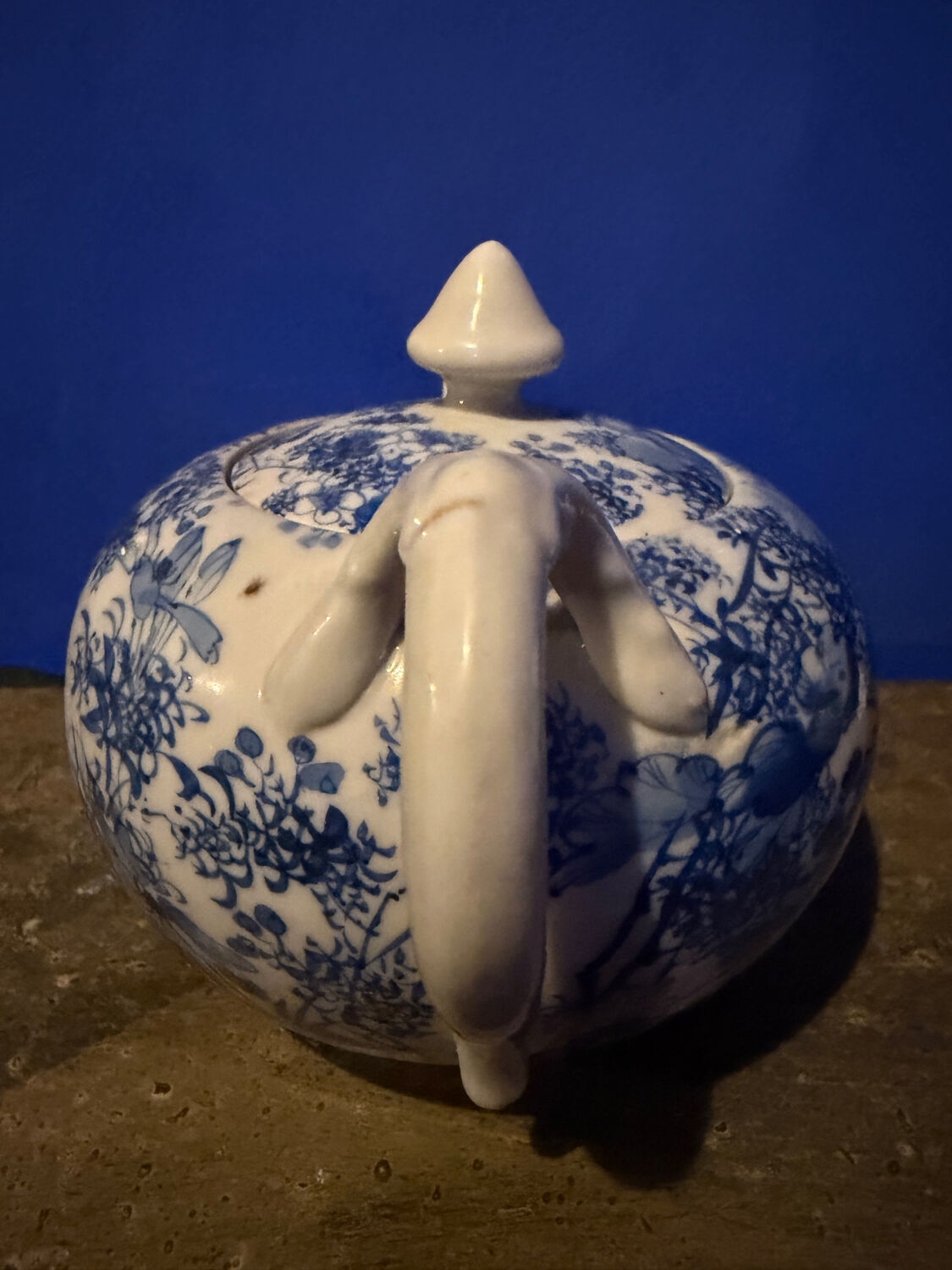 Vintage Japanese Teapot in Seto Porcelain
