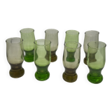 8 aperitif glasses