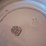 Old plate Choisy Le Roi , Terre de Fer