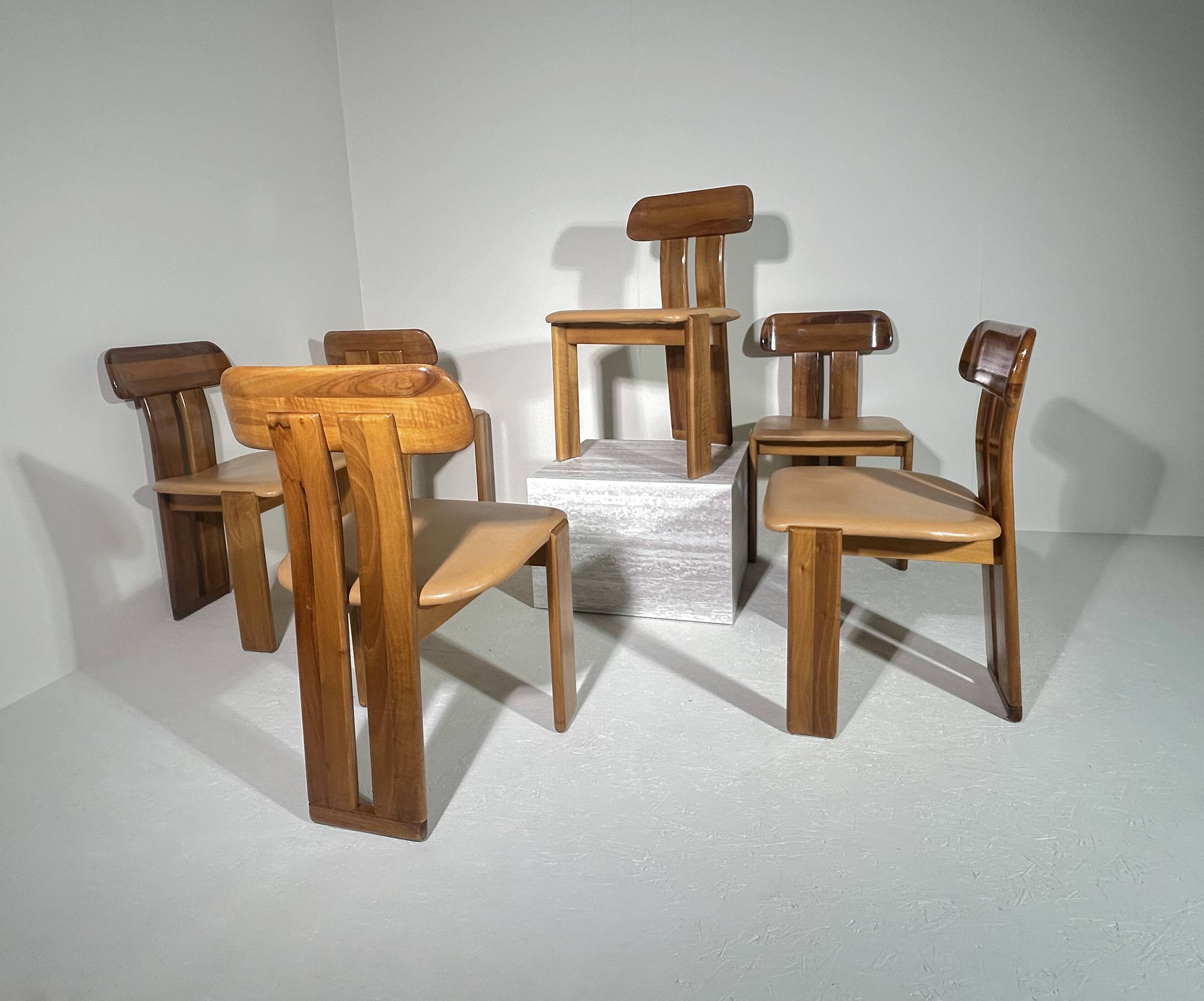 Sapporo chairs by Mario Marenco for Mobil Girgi, Italian