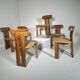 Sapporo chairs by Mario Marenco for Mobil Girgi, Italian