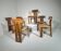 Sapporo chairs by Mario Marenco for Mobil Girgi, Italian