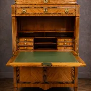 Secretary from the Louis XVI era in precious wood marquetry.