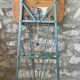 Folding workshop stool “Libellule” year 1950