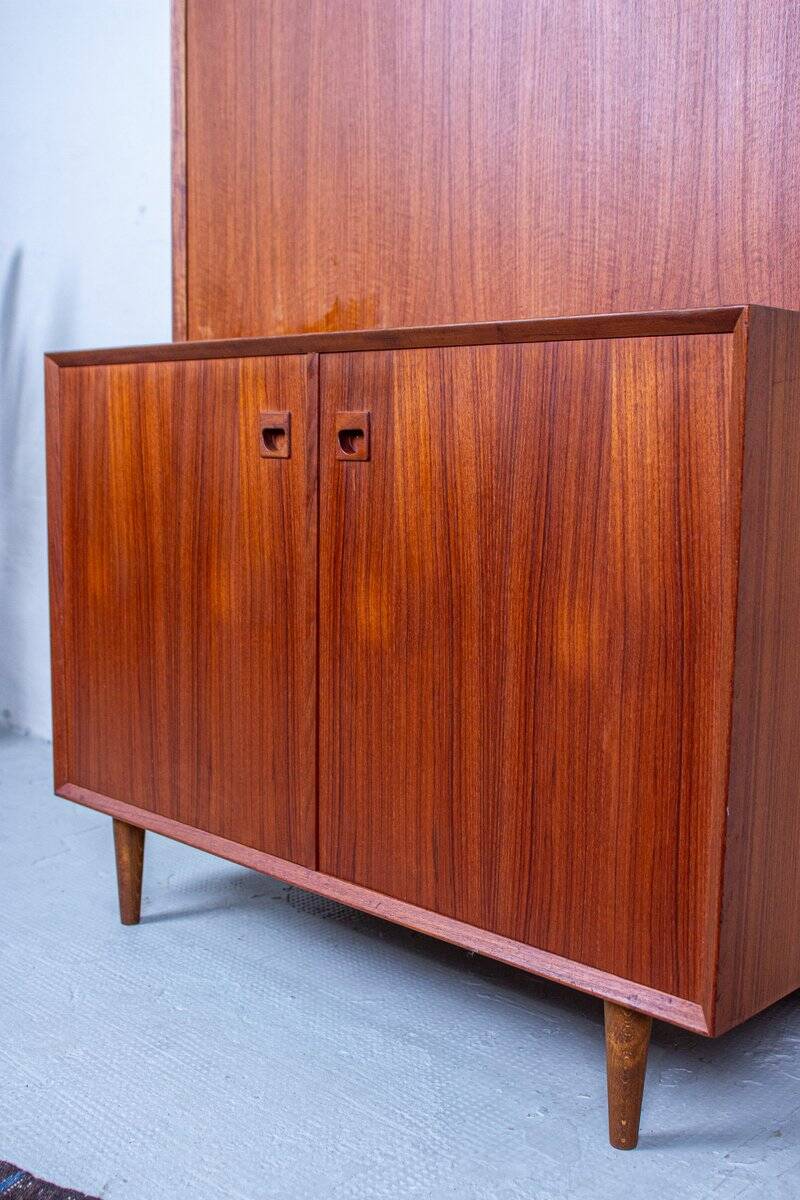 Secrétaire Vintage en Teck par Erik Brouer, Danemark, 1960s