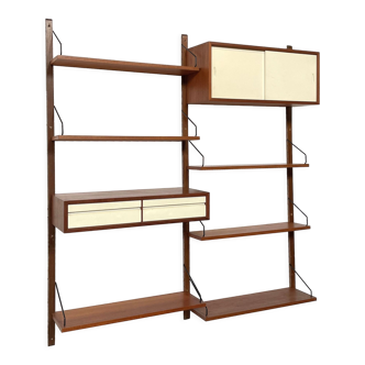 Vintage poul cadovius royal system wall system wall unit