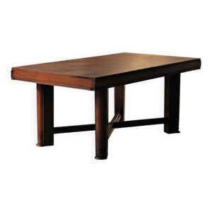 Table moderniste en chêne