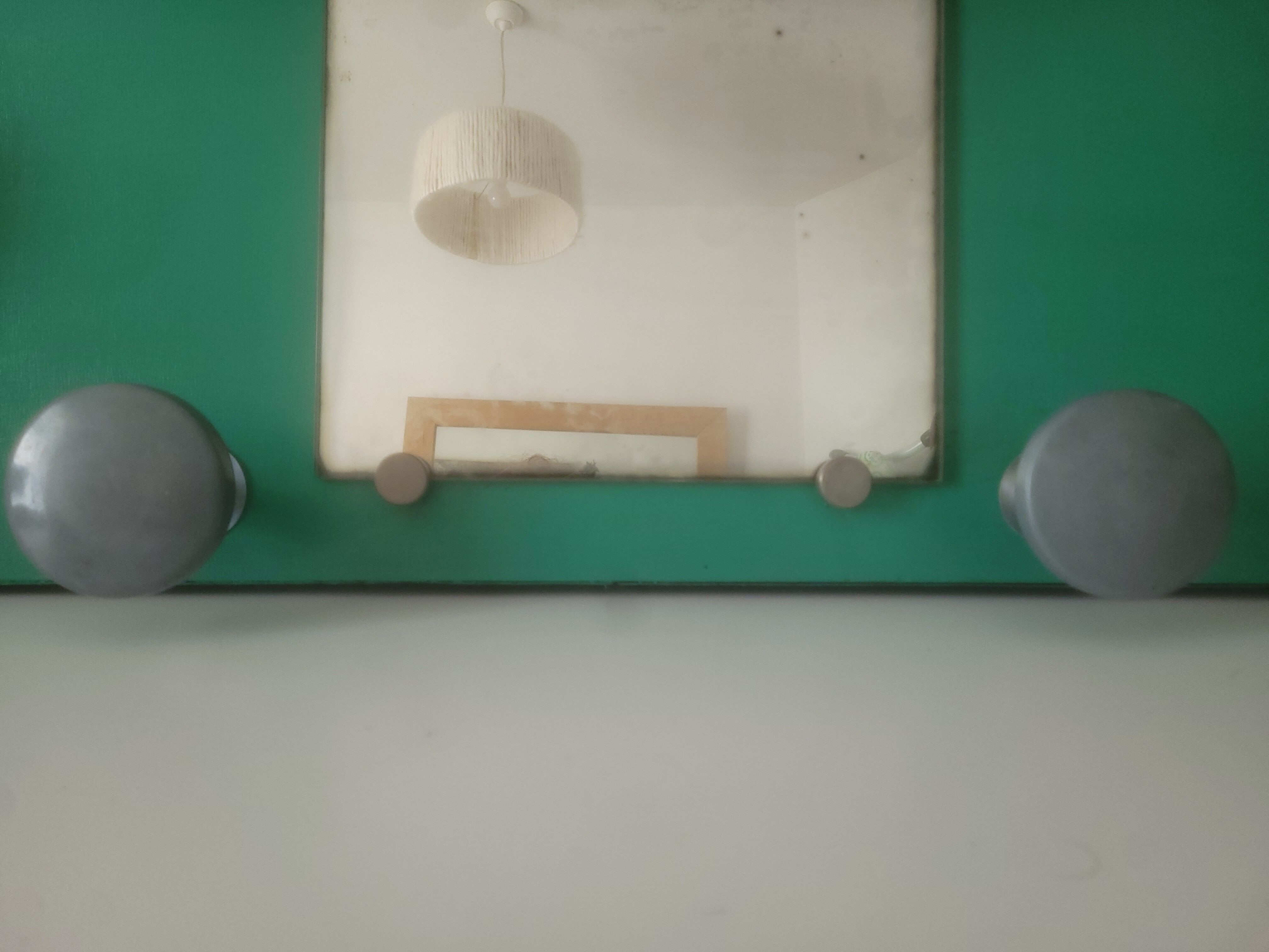 Vintage wall coat rack