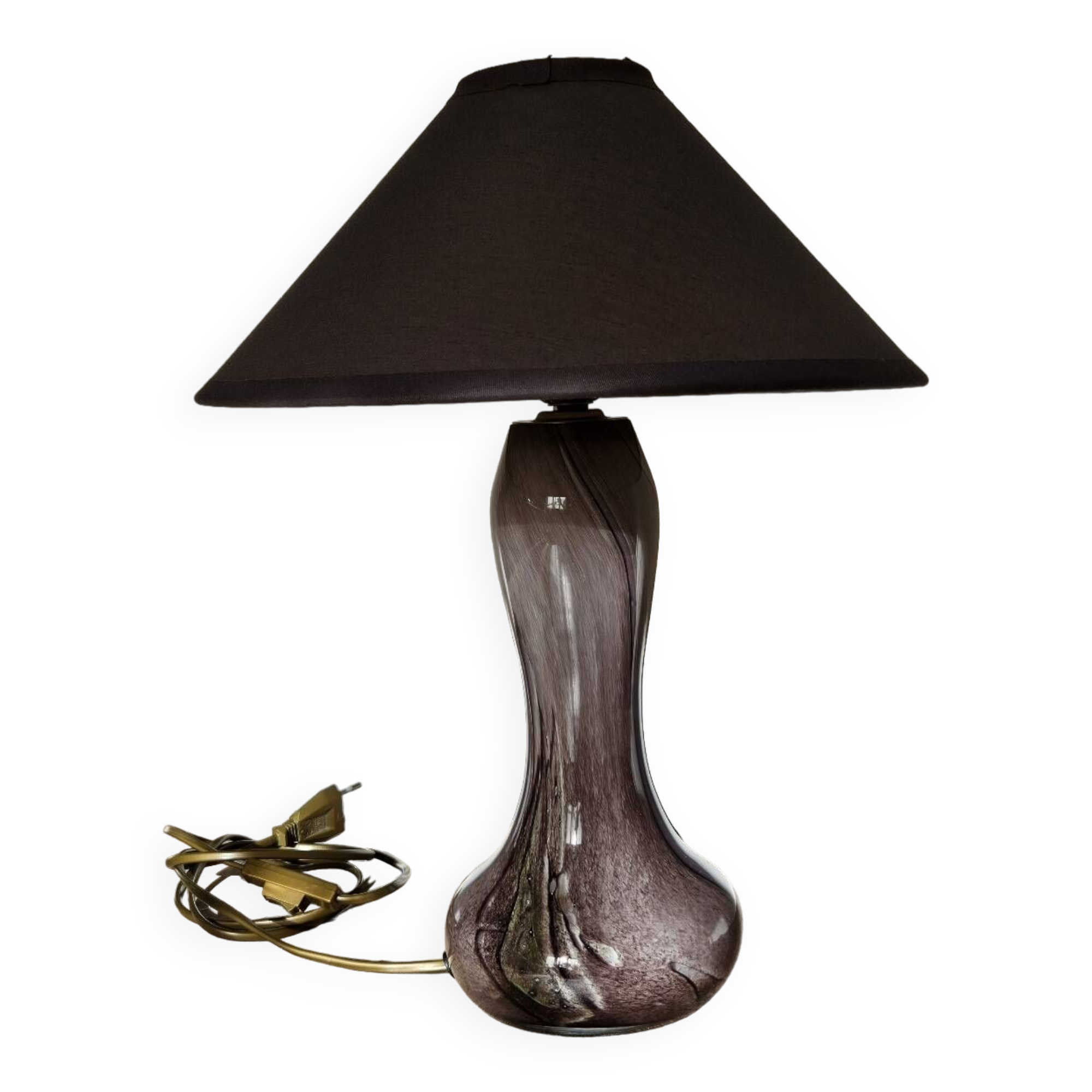Murano glass mushroom lamp base