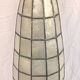 62cm spindle light fixture mother-of-pearl and brass from the 70s