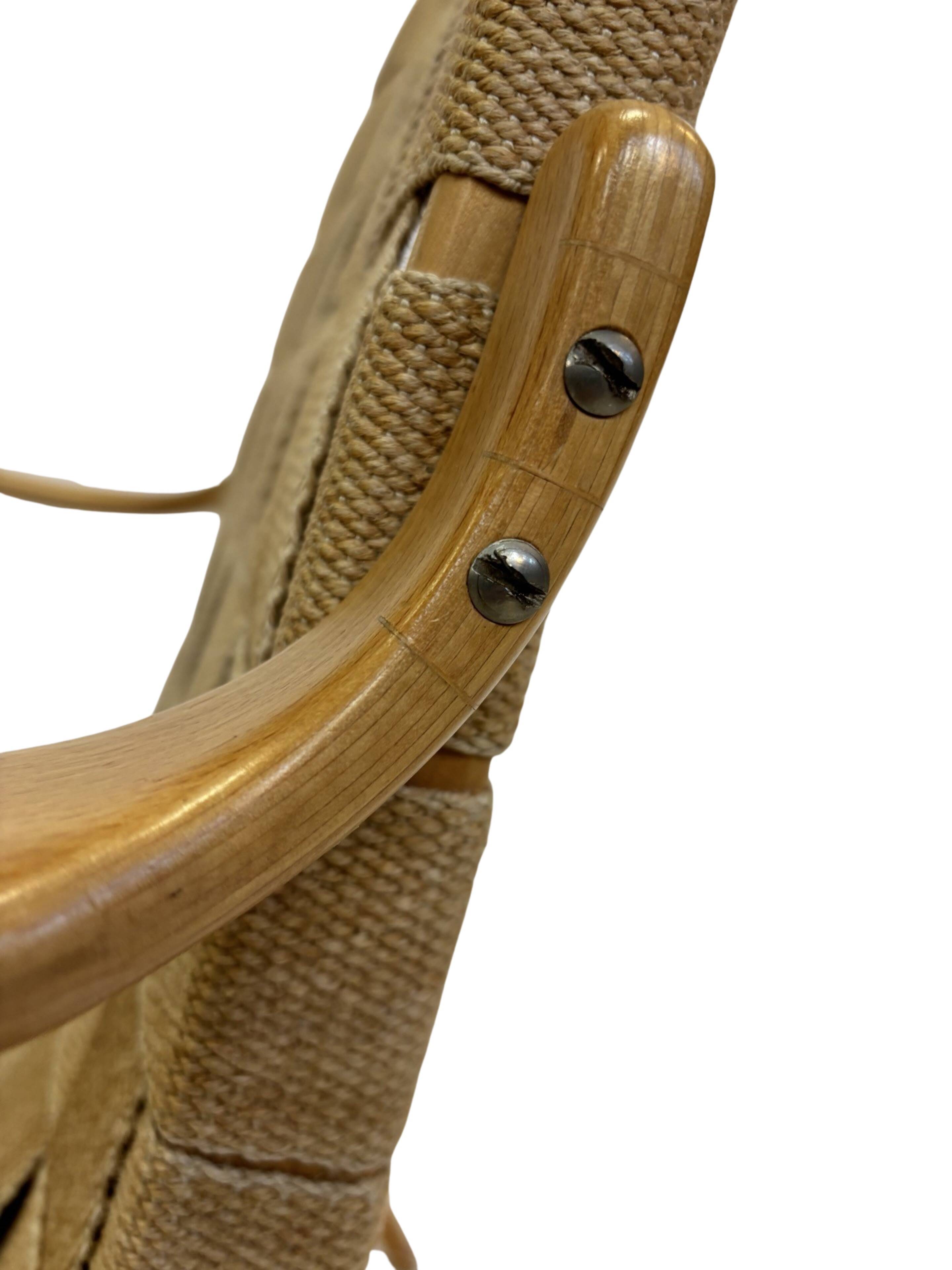 Paire de fauteuils originaux Mid Century modèle "Eva" par Bruno Mathsson 1971 Suède