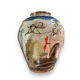 Glazed terracotta vase thierry basile