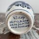 Vintage, ovoid vase, Delft