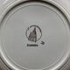 Digoin Sarreguemines plate plate in earthenware