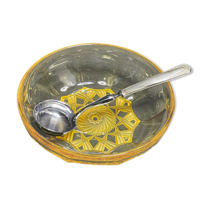 Compotier en cristal