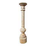 Solid oak column
