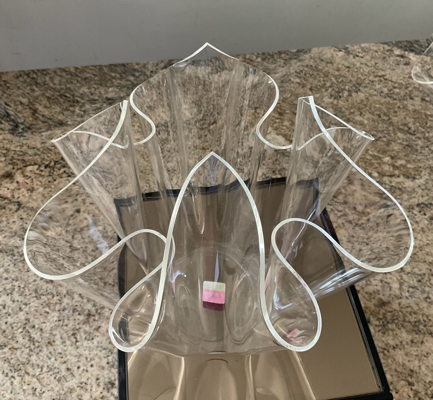 Trio of Röhm handkerchief vases from the 70s and 80s