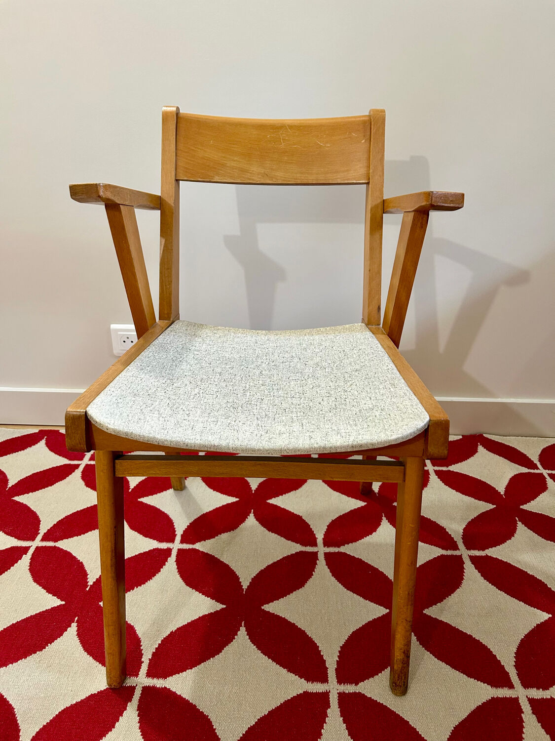 Light wood chair