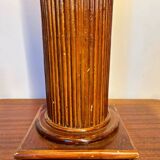 Large rattan lamp from the 60s/70s