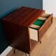 Restored Mid Century Danish Rosewood Sideboard Lamp Table Chest On Hairpin Legs