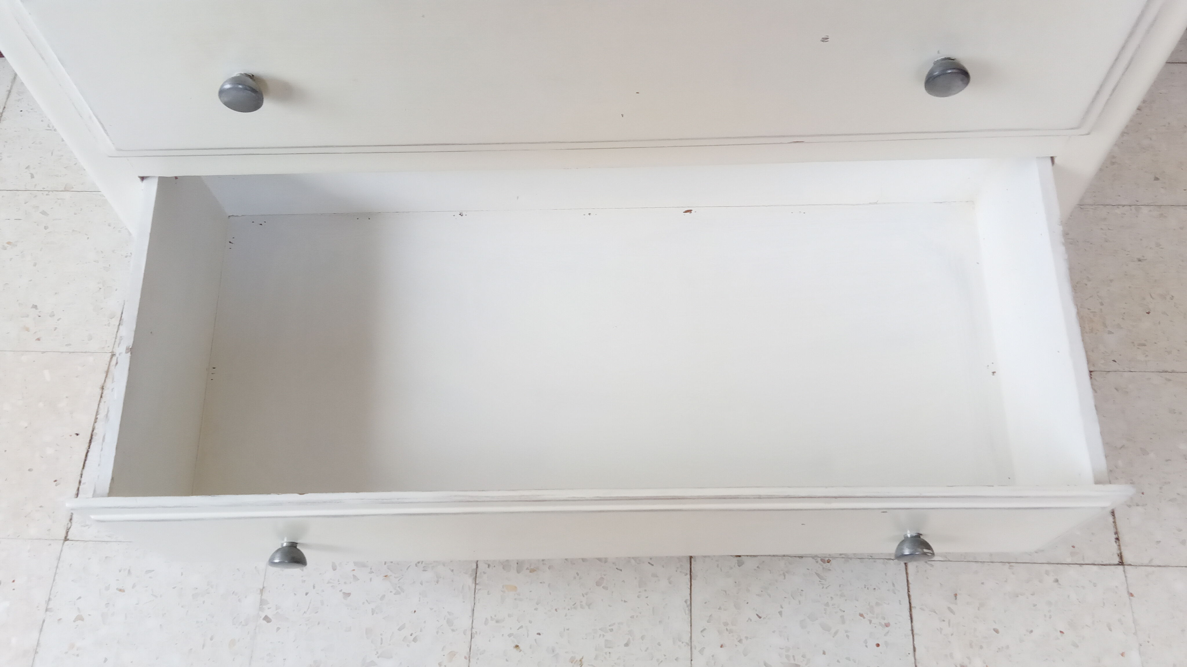 White chest of drawers 50s