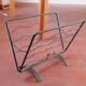 Wrought iron magazine rack from the 1950s