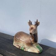 Cerf boîte céramique