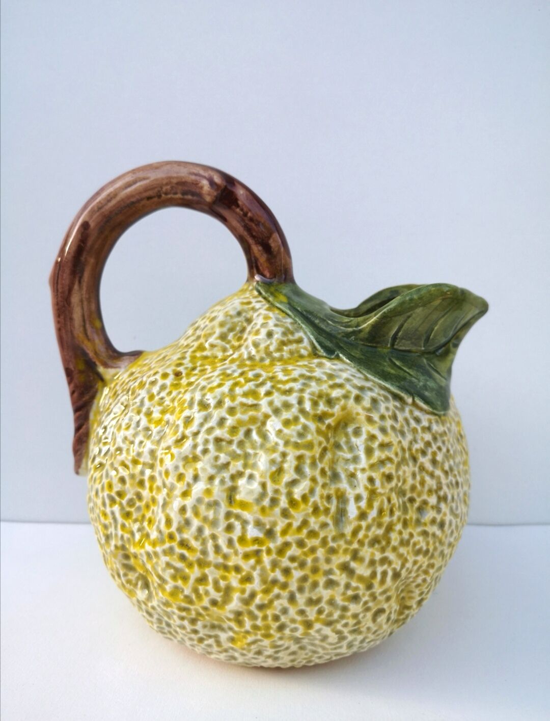 Vintage pitcher citrus slurry