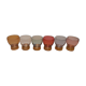 Lot de 6 verres à liqueur