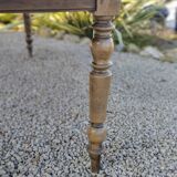 Farmhouse table dating from the end of the 19th century