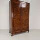 Stunning English Art Deco burr walnut wardrobe by Waring & Gillow – c.1900–1932