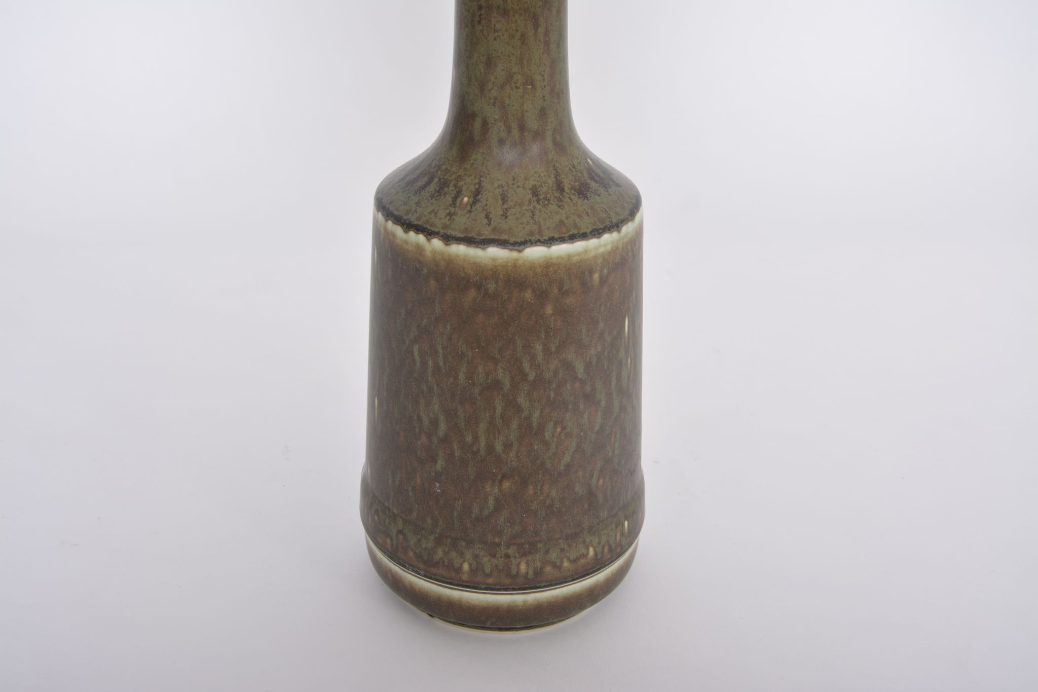 Danish mid-century modern ceramic table lamp by Desiree Stentoj