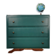 Art deco chest of drawers with mustache feet