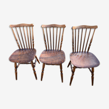 3 Baumann minuet chairs