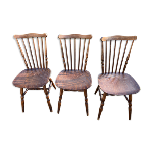 3 chaises baumann menuet