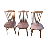 3 Baumann minuet chairs