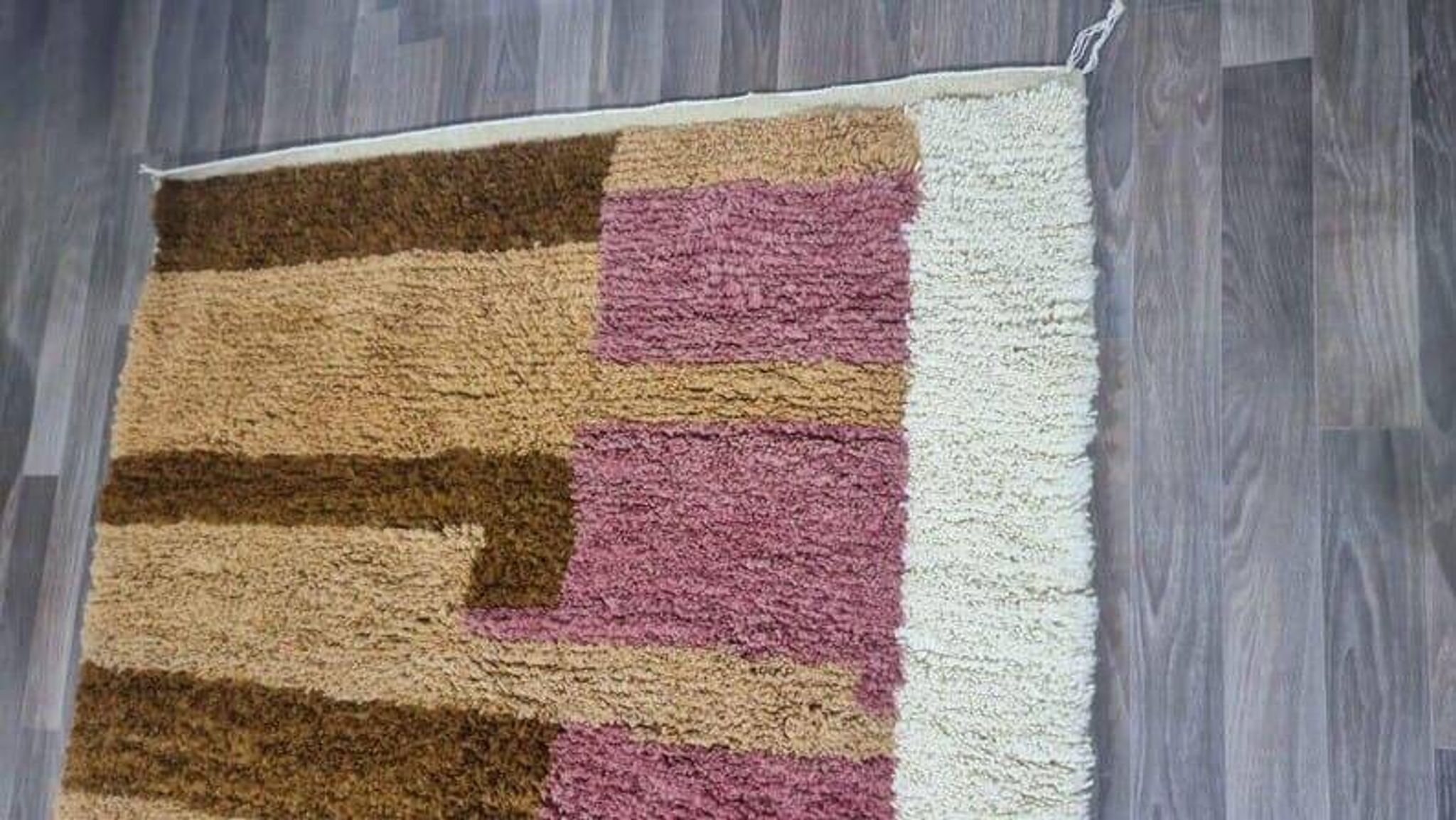 Handmade Beni Ourain Berber rug, size 1.5/2.5 m.