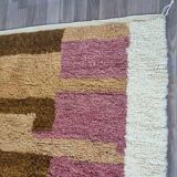 Handmade Beni Ourain Berber rug, size 1.5/2.5 m.