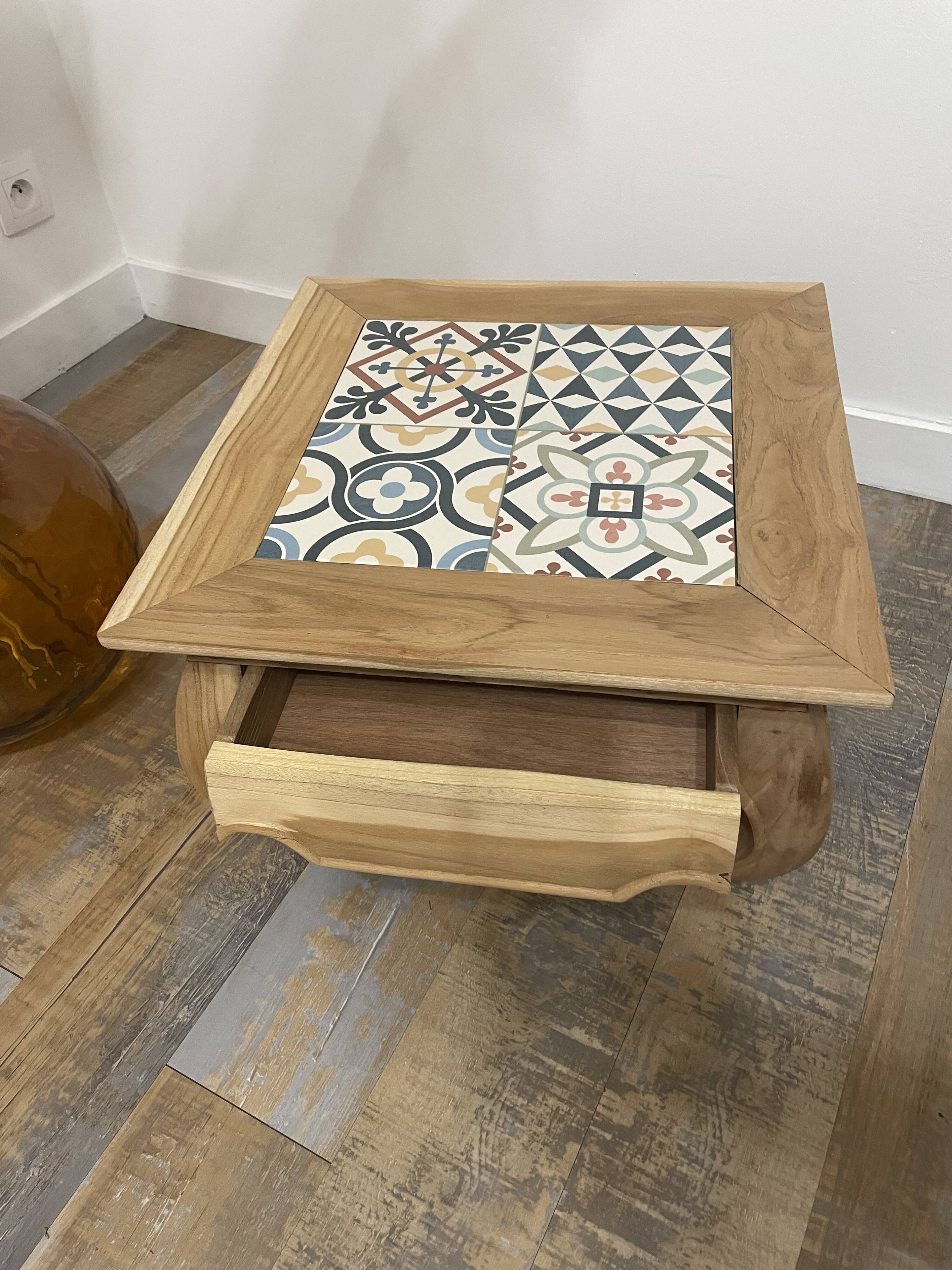 Indonesian table with a makeover