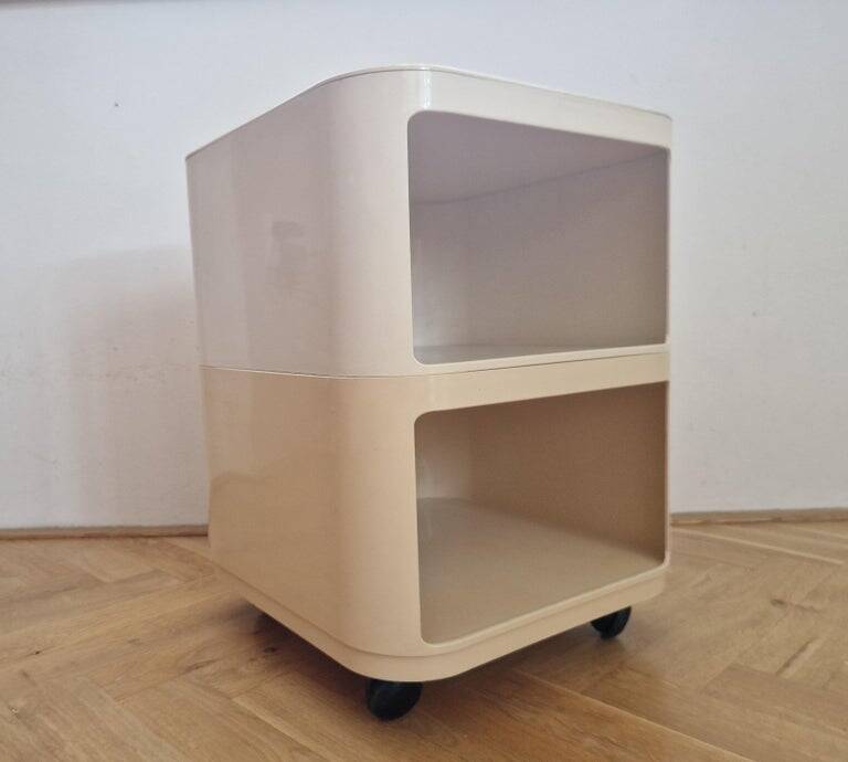 "Componibili" Bedside Table, Anna Castelli for Kartell, Italy, 1960s