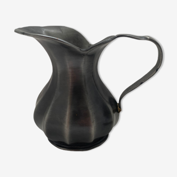 Tin pitcher