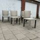 6x Arcadia Arcara chairs Paolo Piva B&B Italia