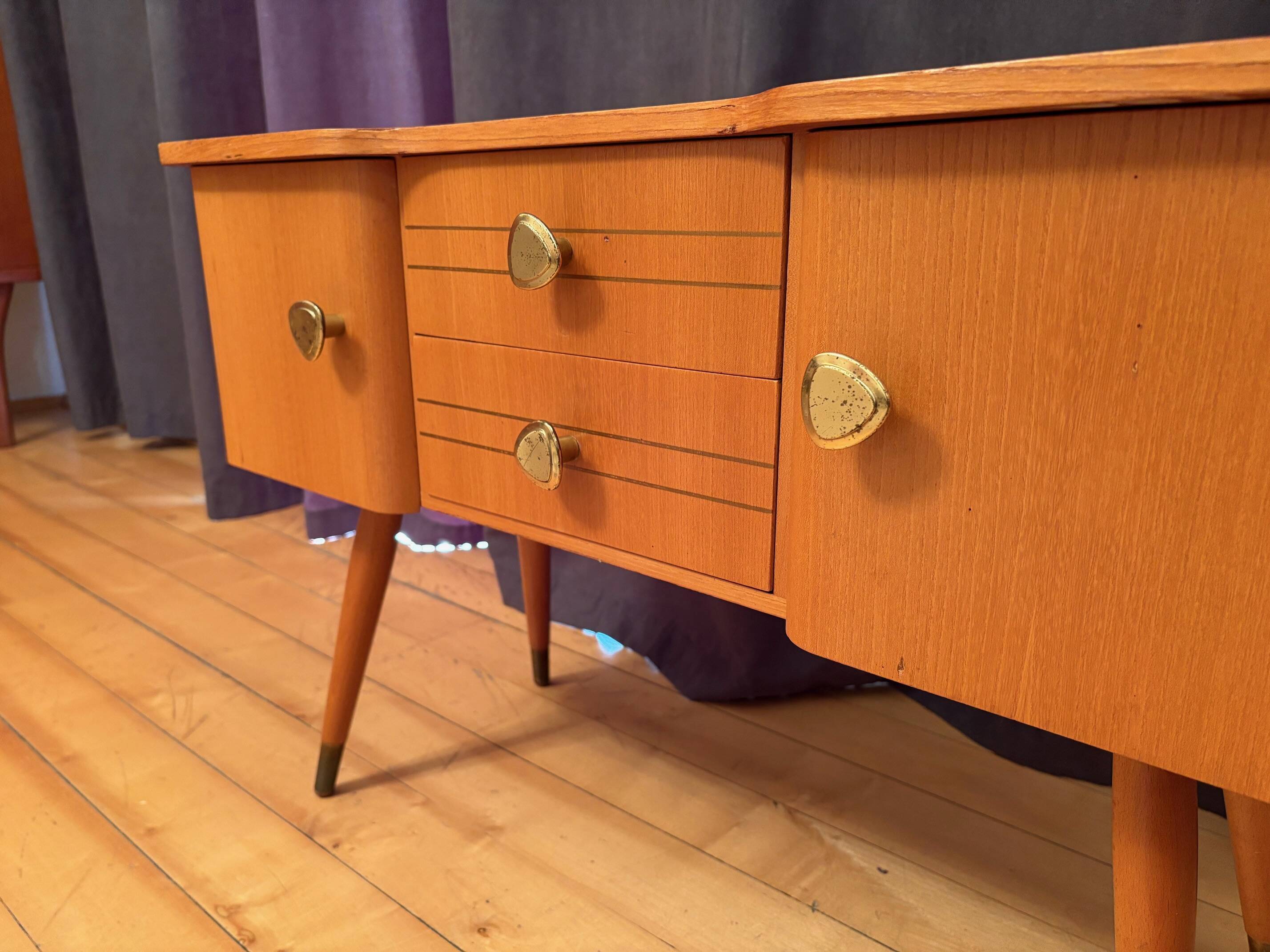 Rockabilly style cabinet, 60s
