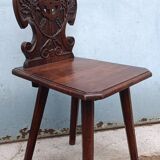 Chaise alsacienne ancienne