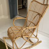 wicker rocking chair