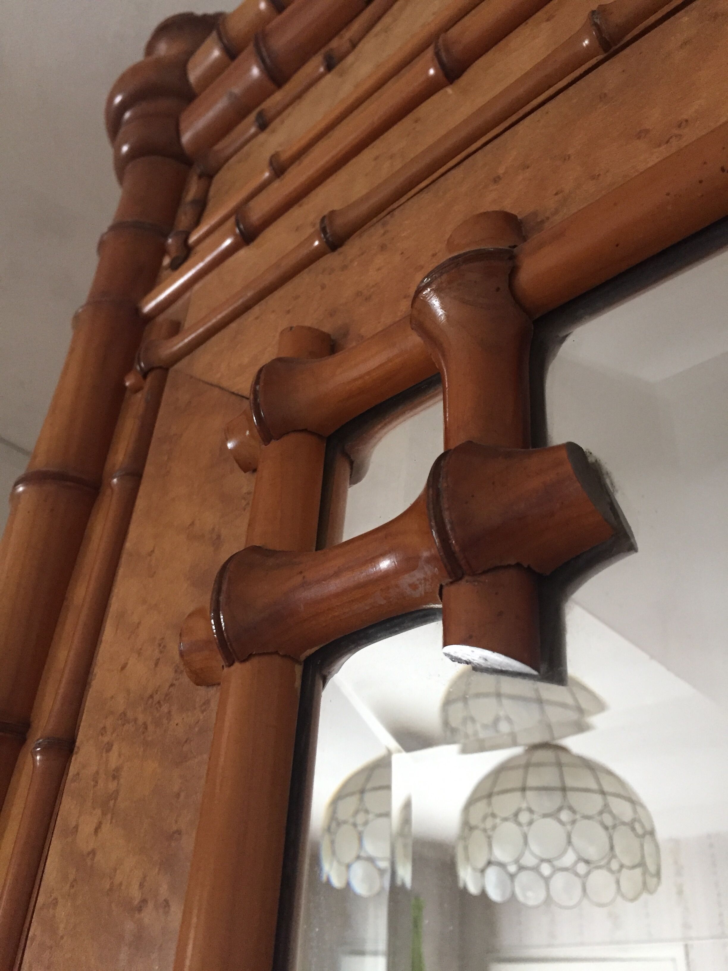 Ice cabinet bamboo collection circa 1870 Napoleon III