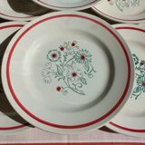 Assiettes plates Gien
