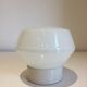 Vintage wall lamp or ceiling lamp in white porcelain and opaline glass